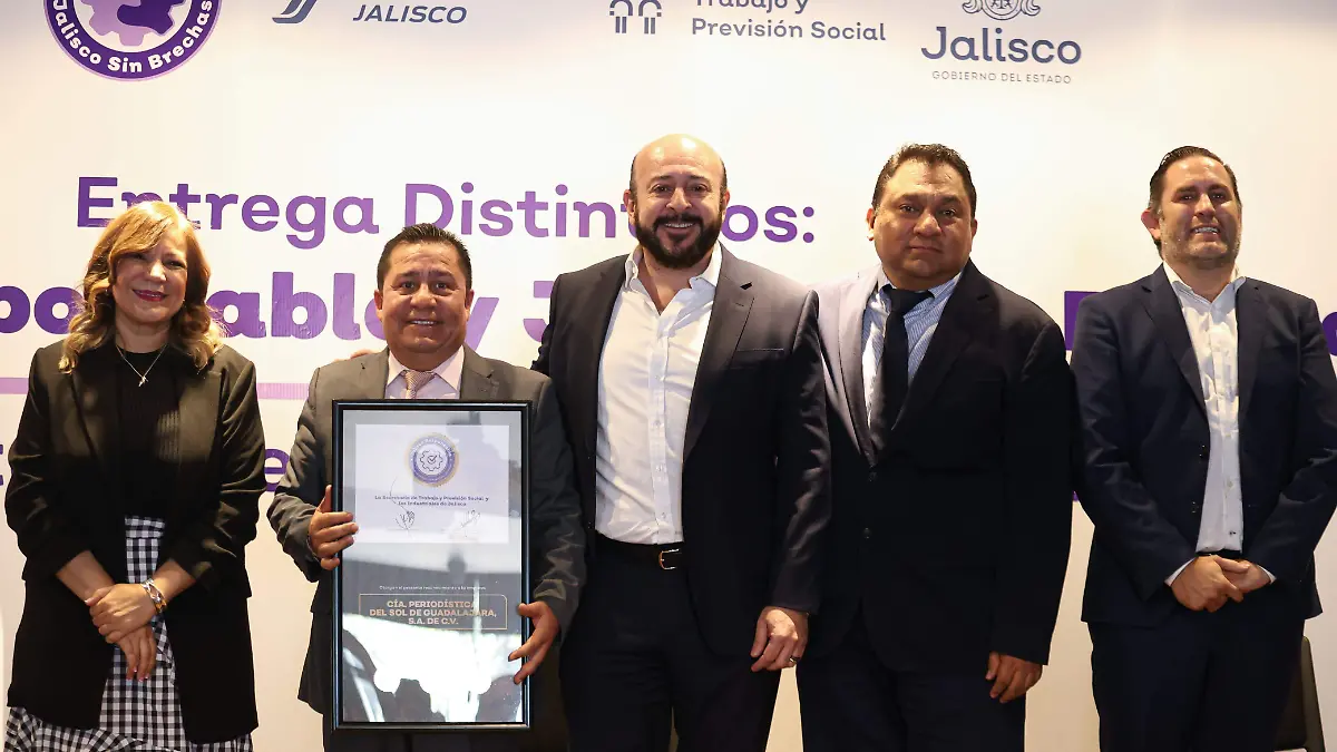 El Occidental recibe el distintito Jalisco Responsable